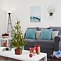 Nearly Natural Alpine Natural Look Artificial Christmas Tree in Wood Planter, 28" (T1505)~#|#~7B00F6EF-6C5F-426F-AF59208186F36C94_sc7