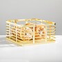 mDesign Steel Organizer, Soft Brass/Natural (25944) ~#|#~7B04063B-9F86-437A-B64F304B48F6AF63_sc7