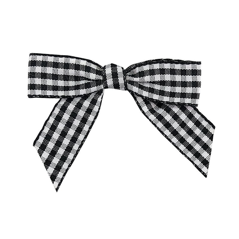 JAM Paper Bows, Black/White, 100/Pack (52640349362) image 1
