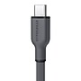 HyperGear Flexi Pro USB-C to USB-C Soft-Touch Silicone Fast Charge and Sync Cable, 10 ft., Gray (15994)~#|#~7B0764DF-327A-44CF-BD563500BCC4B592_sc7