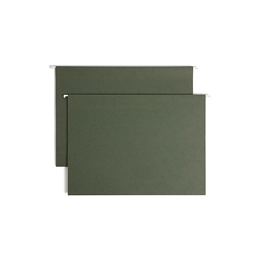 Smead Box Bottom Hanging File Folders, 3" Expansion, Legal Size