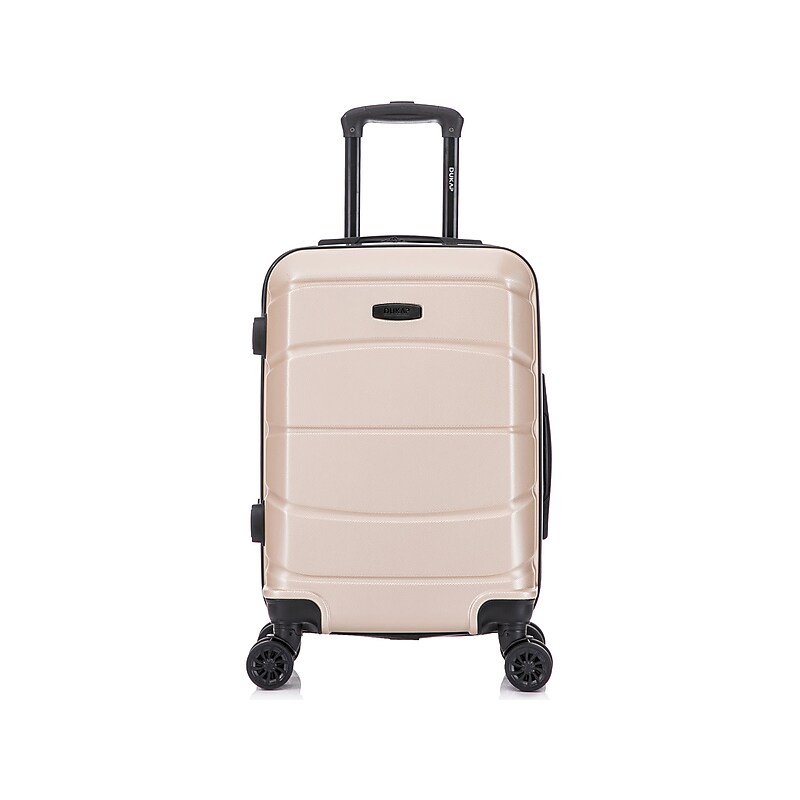 DUKAP Sense 20" Hardside Suitcase, 4-Wheeled Spinner, TSA Checkpoint Friendly, Champagne (DKSEN00S-CHA) image 1