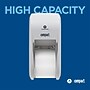 Georgia-Pacific Compact 2-Roll Vertical Coreless Toilet Paper Dispenser, White (56767A)~#|#~7B13C935-F769-4D22-8566907EF7C631E6_sc7