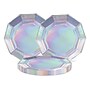 Beistle Decagon Plates, Iridescent, 8 Plates/Pack, 3/Packs (53571)~#|#~7B1476D9-796F-4F07-9AF28842776275E3_sc7