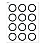 Avery Laser/Inkjet Circle Multipurpose Labels, 2" Dia., White, 120/Pack (S00D26)~#|#~7B1719AB-9C67-4D12-ADEE8817EAF78208_sc7