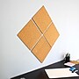 Flipside Cork Tile, 12" x 12", 4/Pack, 4 Packs/Carton (10058-4)~#|#~7B180077-ED91-4B96-9D0DF3B503B6913E_sc7