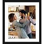 Amanti Art Avon Narrow 16" x 20" Polystyrene Picture Frames, Black Satin (A42678301190)~#|#~7B1A70D2-AE1F-402A-AC617ADA0CDD6B0E_sc7