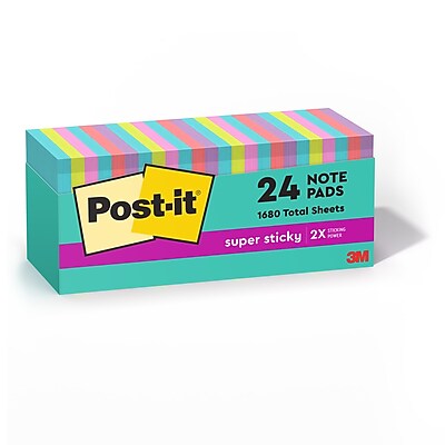 20 Sticky Notes om een pakket van in totaal 4000 PET Sticky Note