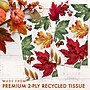 Say Hooray! Autumn Air Paper Plates and Guest Towels Kit, Multicolored, 48/Pack (DTC9387E2H)~#|#~7B232C14-145A-434C-A18543EBF23F399B_sc7