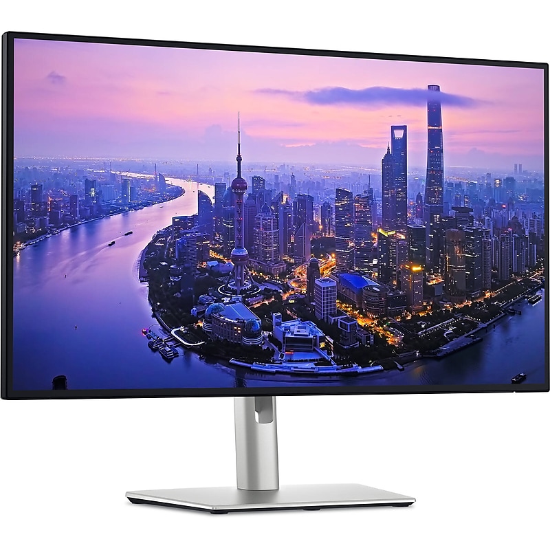 Dell UltraSharp 27" 4K UHD LCD Adaptive-Sync Monitor, HDR10, Height Adjustable, Universal Docking Station, Silver (DELL-U2725QE) image 1