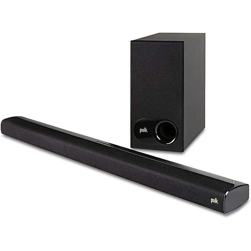 Polk SIGNA S3 300001-01-00-101 Indoor Home Theater System, Black image 1