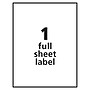 Avery TrueBlock Inkjet Shipping Labels, 8-1/2" x 11", White, 100 Labels/Box (8465)~#|#~7B30652B-5A19-4CDF-9E458BA848B67B68_sc7