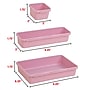 Staples 8-Piece Plastic Drawer Organizer Set, Dusty Pink (ST63890)~#|#~7B31207E-180D-47C5-8FB0E05E6FE0DC26_sc7