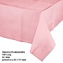 Creative Converting Touch of Color 108 in. x 54 in. Paper Table Covers, Classic Pink, 6/Pack (710129)~#|#~7B389080-F4F0-4C7E-9A1FEC0504CD9517_sc7