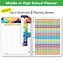 2026-2027 Global Printed Products 8.5" x 11" Academic Weekly & Monthly Student Planner, Paperboard Cover, Rainbow Silhouette~#|#~7B39F89A-CD32-413A-8C64379998953913_sc7