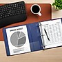 Staples 2" 3-Ring View Binder, D-Ring, Navy Blue (26445-CC)~#|#~7B3A10E2-480F-4F4E-96F55696C5EFED47_sc7