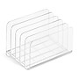 TRU RED™ 5-Compartment Plastic Desk Organizer, Clear (TR62285)~#|#~7B3B2FB4-27A3-49B4-BA2401ABD9A1E674_sc7