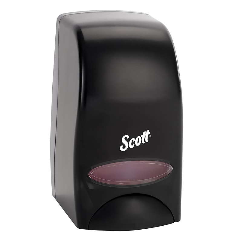 Scott Essential Wall Mounted Hand Soap/Hand Sanitizer Dispenser, Black (KCC 92145) image 1