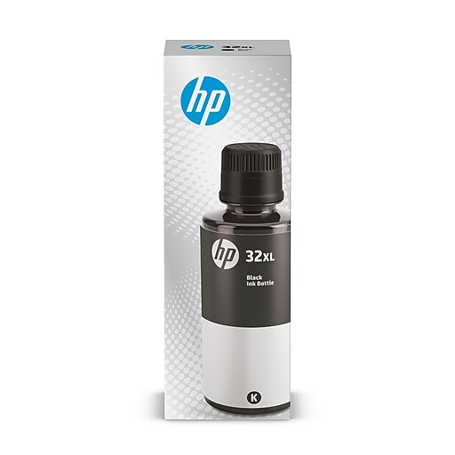 HP 32XL Black High Yield Ink Tank Bottle Refill (1VV24AN), print up to