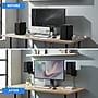 Mount-It! Speaker Wall Mounts with Sliding Clamps, Black, 2/Pack (MI-SB37)~#|#~7B440F99-691E-4DC4-A554EAF2DBAB8031_sc7