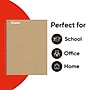 Sustainable Earth by STAPLES Wirebound 1‑Subject Notebook, 9.5” x 6”, College Ruled, Brown~#|#~7B56DC73-1EBC-4E7A-B48F4EC21E98C220_sc7