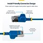 StarTech 5 ft. Ultra-Slim Cat6A Ethernet Cable, 34AWG, Blue (N6APATSTP34BLS-5ft)~#|#~7B5A276B-1A43-4D16-8901E5EBFDE5444A_sc7