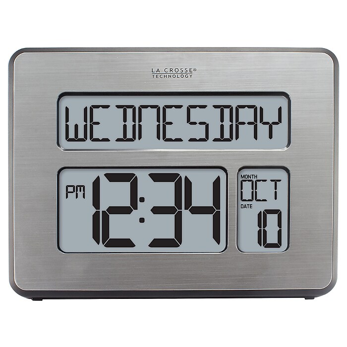 La Crosse Technology Atomic Wall/Table Clock, 7.5