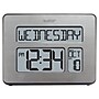 La Crosse Technology Atomic Wall/Table Clock, 7.5"H x 9.75"W x 1"D (C86279)~#|#~7B60B822-4D5F-48E8-AD7743D38E0F88C4_sc7