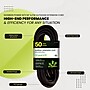 GoGreen Power 50' Indoor/Outdoor Extension Cord, 16 AWG, Black (GG-13750BK)~#|#~7B615D2F-C66E-4AEB-81231017E82D6D86_sc7