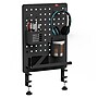 Mount-It! Clamp-On Pegboard Organizer with Accessories for Desks, Black (MI-7302BLK)~#|#~7B658BD2-F9C2-4D6A-950EA6E16756BEFF_sc7