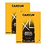 Canson XL Series 11" x 14" Bristol Sketch Pad, 25 Sheets/Pad, 2/Bundle (MCXC400061835-2)~#|#~7B737462-0484-4ADA-88616A4FF07DC662_sc7