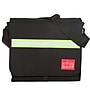 Manhattan Portage Reflective Dj Bag Medium Black (1420 BLK)~#|#~7B7A0AC6-567A-4113-A79290F943EAA51F_sc7