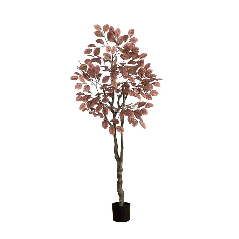 Nearly Natural 6' Autumn Dogwood Artificial Fall Tree (T4730) image 1