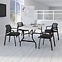Staples 6' x 29.5" Heavy Duty Plastic Folding Table, White Granite (62109)~#|#~7B7DE560-4AC4-41EE-AD0B570ACA07CF62_sc7