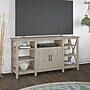 Bush Furniture Key West Console TV Stand, Screens up to 65", Washed Gray (KWV160WG-03)~#|#~7B7F2FBC-3CF2-4F12-A1D68D733B5B4E00_sc7