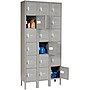 Global Industrial Capital 78"H 6-Tier 3-Column Locker, Gray (652157GY)~#|#~7B7F8E91-4756-4C17-B4B7FA273E4A3681_sc7