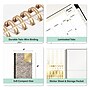 2027 Blue Sky Day Designer 5" x 8" Weekly & Monthly Planner, White/Black (161669)~#|#~7B7F9E7B-54FC-4523-AC3405F91DF4CBB4_sc7
