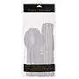 Party City Plastic Assorted Cutlery, Lightweight, White, 24 Pieces/Pack (AM4523-08)~#|#~7B81EB1A-0C60-41F4-85E838381A06B697_sc7