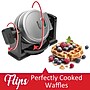 Brentwood 5" Flip Belgian Waffle Maker, Silver/Black (BTWTS231S)~#|#~7B89C80A-70DA-4264-9CAAD31E6CE20569_sc7