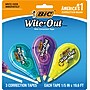 BIC Wite-Out Mini Correction Tape, White, 3/Pack (WOTMP31-WHI)~#|#~7B8E7E43-9D89-42BC-B4D1C3FC752C0664_sc7