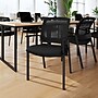 Flash Furniture Hercules Mesh Reception Side Stacking Chair, Black (HL0010WBK)~#|#~7B8FAA50-1635-4B9B-B8C21087593FCDF7_sc7