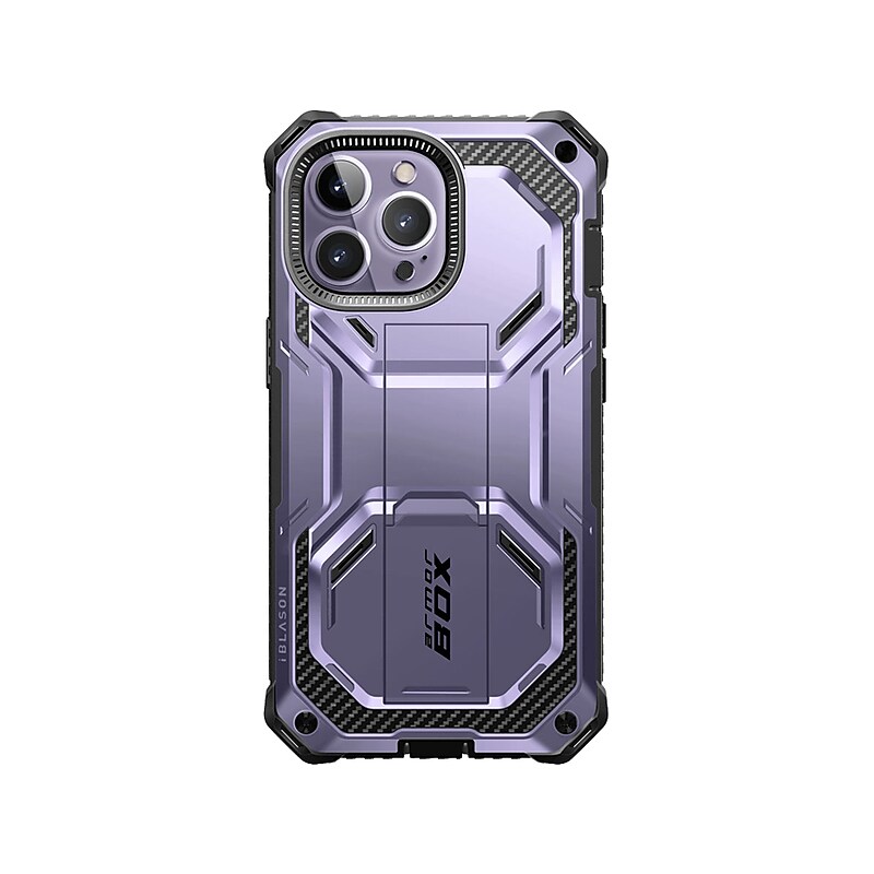 i-Blason Armorbox Metallic Purple Rugged Case for iPhone 14 Pro Max (iPhone2022Pro-6.7-Armorbox-SP-Mauve) image 1
