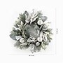 Safavieh 26" Frosted Pine Wreath with Ornaments (FXP1077A)~#|#~7B9BC807-A184-4439-A4E3F944C9BD1640_sc7