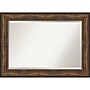 Amanti Art Ballroom Bronze Beveled Bathroom Wall Mirror, 31.5" x 43.5", Brown (A42674593631)~#|#~7B9E0DBC-E128-45FB-8C1C1784ECFBF971_sc7