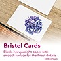 Strathmore 300 Series Bristol Cards & Envelopes,4.875" x 3.5", White, 6/Pack, 3 Packs/Bundle (STTP30526-3)~#|#~7BA0E491-C2DB-4DE5-92A0F510F14C1458_sc7