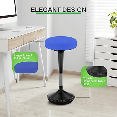 Uncaged Ergonomics Armless Wobble Drafting Chair - Thumbnail 4