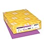 Astrobrights 8.5" x 11" Color Multipurpose Paper, 24 lbs., Planetary Purple, 500 Sheets/Ream, 10/Ream (22671/21678CT)~#|#~7BB59BDF-D06B-4B9C-95E53D3976457E33_sc7