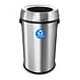 Alpine Industries Stainless Steel Recycling Bin, 17 Gallon, Silver (ALP470-65L-R)~#|#~7BBE7AFF-7A41-459C-84CB5205528352C9_sc7