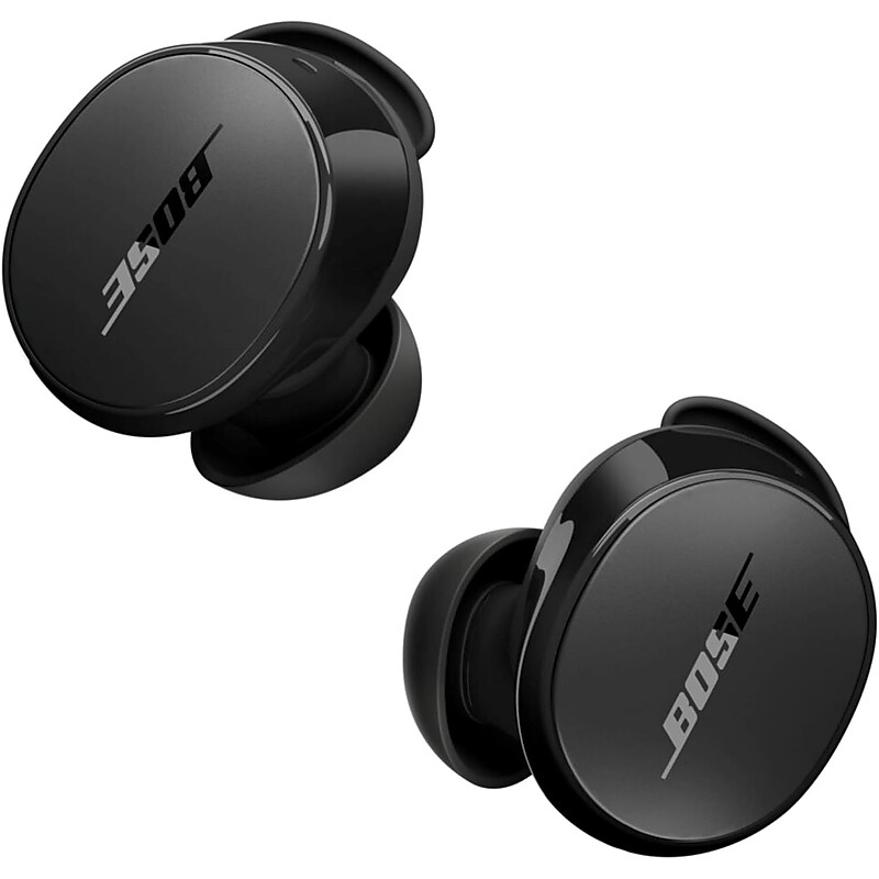 Bose QuietComfort Wireless Noise Cancelling Earbuds, Bluetooth, Black (888507-0100) image 1