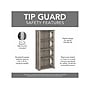 Bush Furniture Homestead 66"H 4-Shelf Bookcase with Adjustable Shelves, Driftwood Gray Laminated Wood (HOB166DG-03)~#|#~7BBFEF05-CC22-4868-A3922F99724A154F_sc7